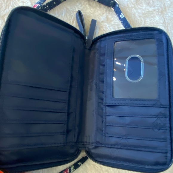 Vera Bradley Georgia Holiday Owls Wallet - Picture 6 of 9